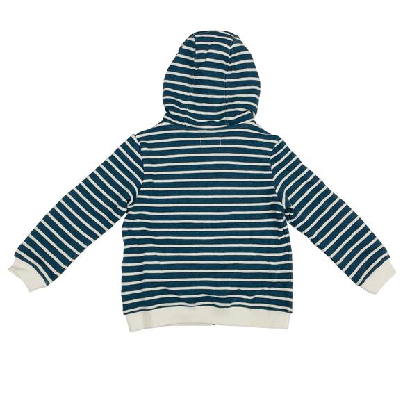 NWT Me & Henry 6/12M Blue Stripe Parsons Hoodie - Picture 2 of 7